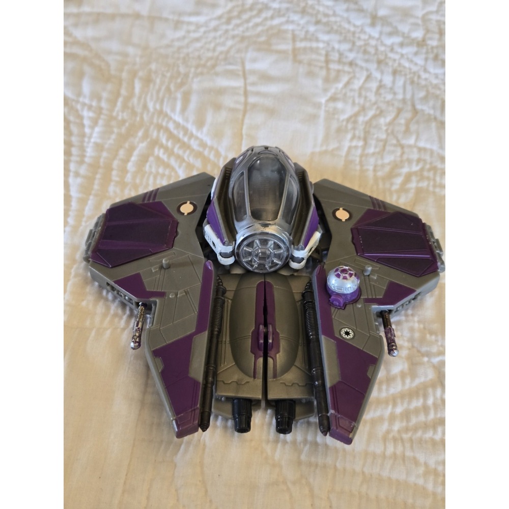 2005 Star Wars Mace Windu Transformer LFL Purple Gray - Picture 2 of 12
